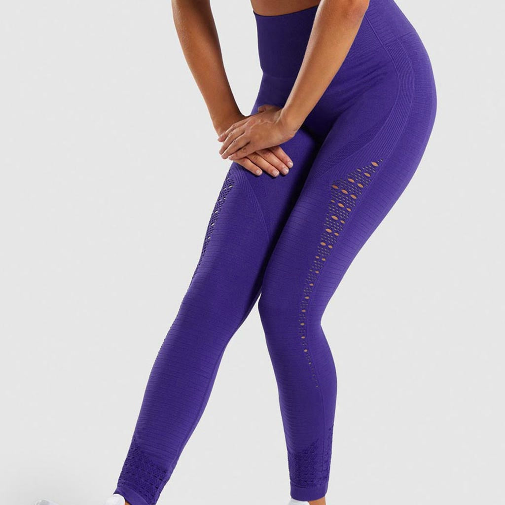 Summer Full Length Solid Yoga Trousers Women High Waist