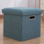 Storage Can Sit With Lid Storage Box Stool 30*30*30cm/40*25*25cm