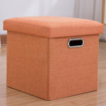 Storage Can Sit With Lid Storage Box Stool 30*30*30cm/40*25*25cm