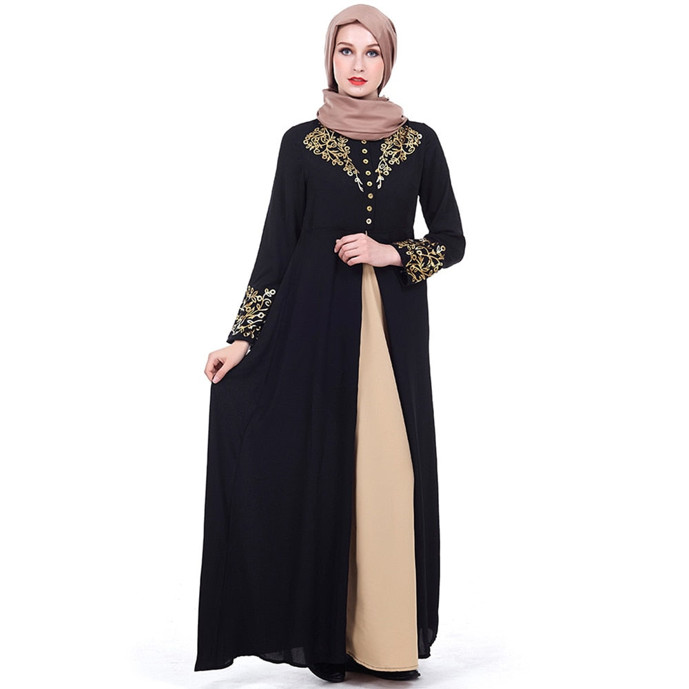 Dubai Abaya Black Robe