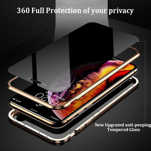 (choose for which model )Privacy Glass Case iPhone X XS MAX 8 7 Plus