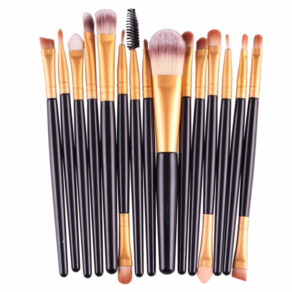 15Pcs Makeup Brushes Set