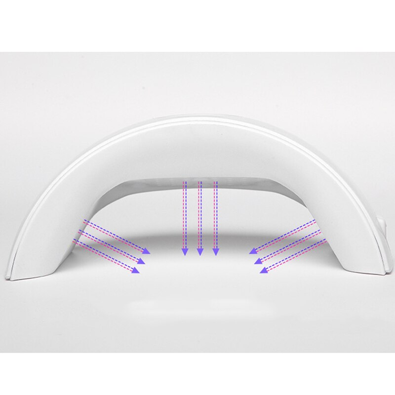 36W UV Lamp 12pcs LED Nail Dryer Micro USB