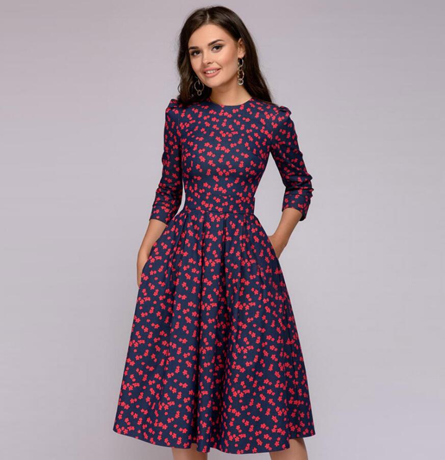 Women A-line Dress ( no pockets)