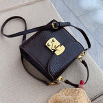 Mini Stone Leather Crossbody Bag