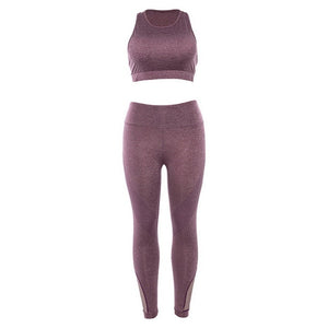 Vertvie Women Seamless Yoga Set