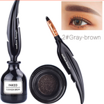 3 Colors Feather Shape Cushion Eyebrow Cream Waterproof