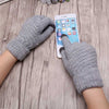 Miya Mona Hot Selling New Women Warm Winter Knitted Full Finger Gloves Mittens Girl Female Solid Woolen Gloves Screen Luvas