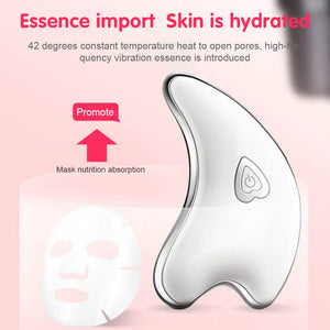 Electric Scraping Face Neck Body Massager Wrinkle Removal