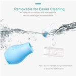 Infant silicone nasal aspirator pump