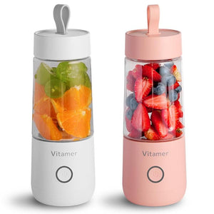 350ml Portable Electric Fruit Juicer USB Rechargeable Smoothie Blender