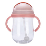 Silica Gel Feeding Kids Toddler Newborn Baby Drink Cups Water Bottles Kids Drinking Sippy A Cup with Straw Copo Infantil Drinker