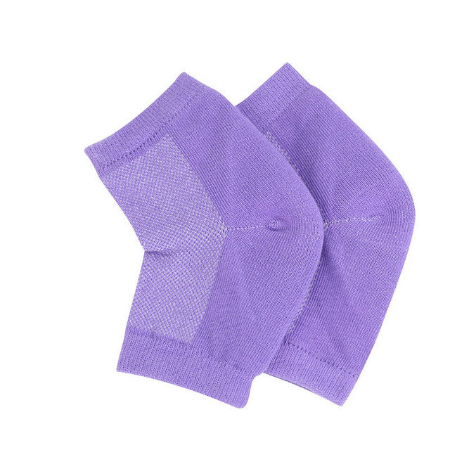 Silicone Moisturizing Gel Heel Socks For Cracked Dry Foot