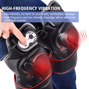 Knee Magnetic Vibration Heating Massager Joint Physiotherapy Massage