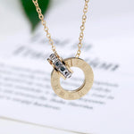 Austrian Crystal Love Necklace