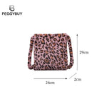 HOT Leopard Plush Shoulder Bag