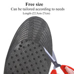 3-7.5cm Invisible Height Increase Insole Cushion Height Lift Adjustable Cut Shoe Heel Insert Taller Support Absorbant Foot Pad