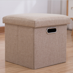 Storage Can Sit With Lid Storage Box Stool 30*30*30cm/40*25*25cm