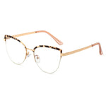 Vintage Cat Eye Anti-blue Light Metal Glasses Frames