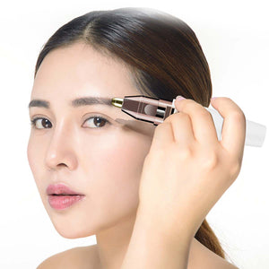 2 IN 1 Lady Epilators Electric Eyebrow Trimmer USB