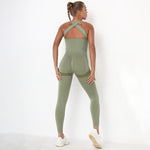 One Piece Rompers Yoga Set