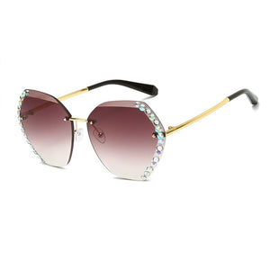 Rimless Sunglasses