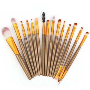 15Pcs Makeup Brushes Set