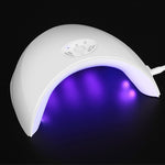 36W UV Lamp 12pcs LED Nail Dryer Micro USB