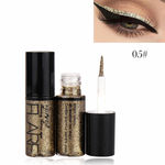 Dazzling Silver Rose Gold Colour Glitter Diamond Eye Liner