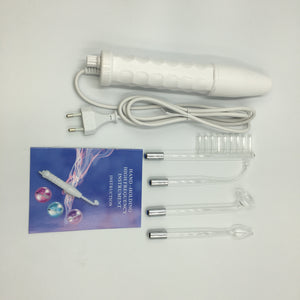 4 In 1 Portable High Frequency High Frequency Electrotherapy Beauty Device Spot Remover wand Facial Skin Care Spa