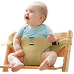 Baby dinning lunch chair/seat safety belt/portable infant seat/dinning chair cover