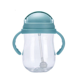 Silica Gel Feeding Kids Toddler Newborn Baby Drink Cups Water Bottles Kids Drinking Sippy A Cup with Straw Copo Infantil Drinker