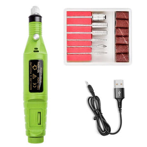 Electric Nail Drill Machine Kit