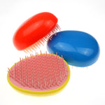 1pc Egg Design Magic Hair Brush Plastic