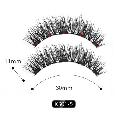 Magnetic Liquid Eyeliner & Magnetic False Eyelashes