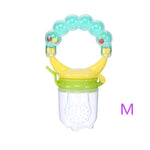 Hot Sale 1 Pcs Food Baby Pacifiers Nipple Pacifiers for Baby Fruit Feeder Nipples Feeding Safe Pacifier Hand Bell Toy