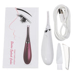 Mini USB Rechargeable Electric Heated Eyelash Long-Lasting Electric Ironing Eyelash Curler