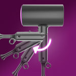 Regulations Hair Dryer Negative Ion Folding Portable High-Power Household Hair Dryer