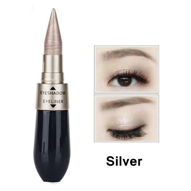 Creative Double-end Eyeshadow Black Eyeliner