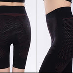 Far Infrared Magnetic Therapy Slimming Pants Seamless Trigonometric