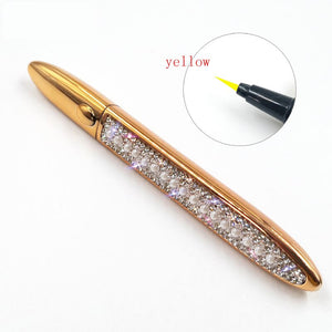 New Magic Self-adhesive Eyeliner Pen Glue-free Magnetic-free for False Eyelashes Waterproof No Blooming Eye Liner Pencil