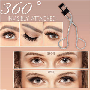 Magnetic Quantum Eyelash Curler With False Eyelashes