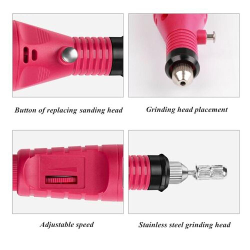 Electric Nail Drill Machine Kit