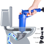 High Pressure Powerful Manual Sink Plunger Home Air Drain Blaster Pump/Gun/Cleaner/Opener Plastic Unclog Toilet Plunger