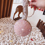 Crystal Ball Party Glitter Cross Body