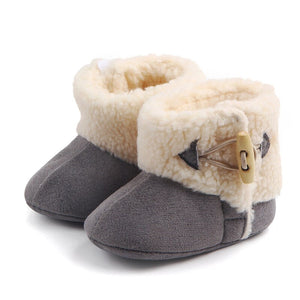 Fashion Winter Baby Boots Infant Girls Boys Warm Ankle Snow Boots