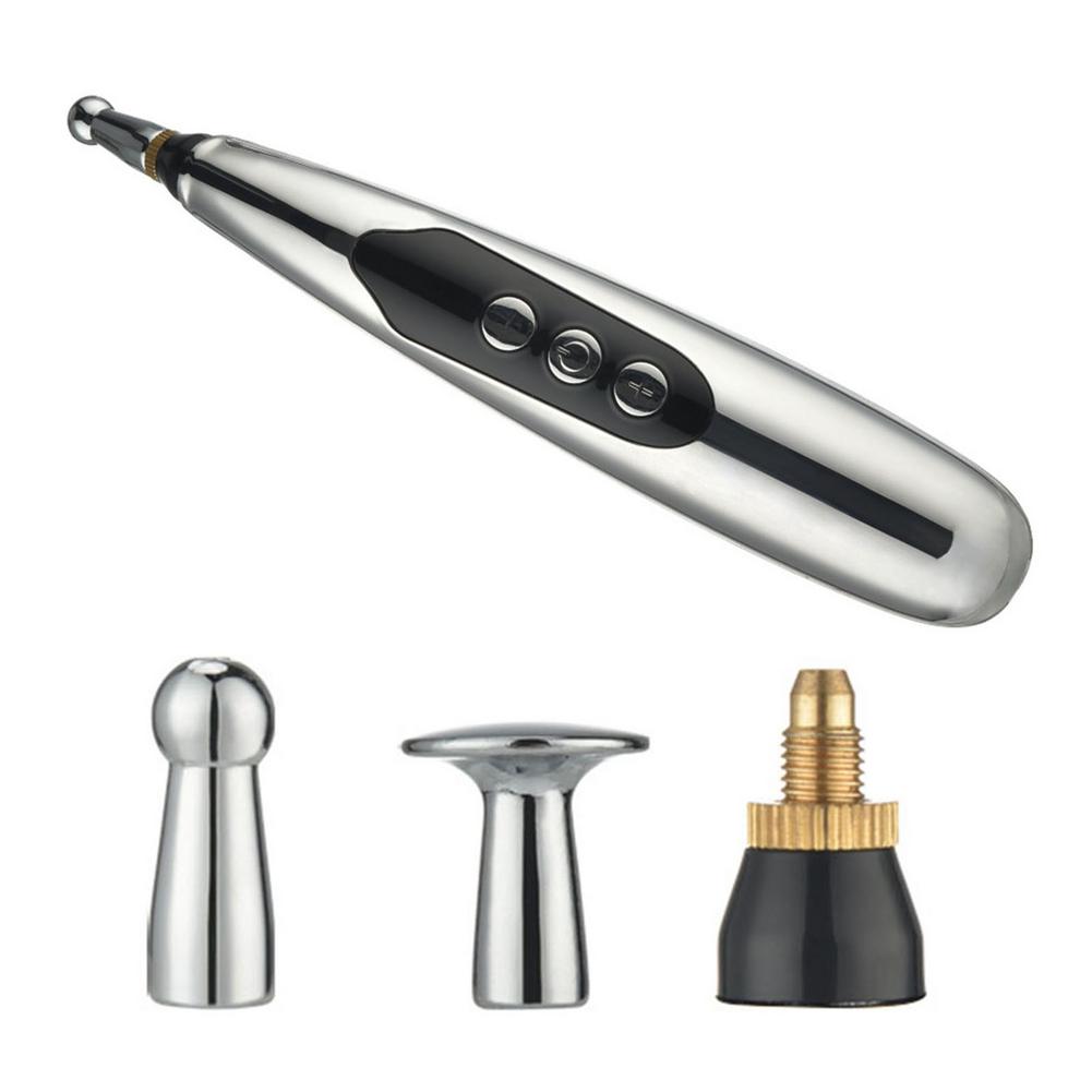 Rechargeable Acupoint Massage Pen 3/5 Head Acupuncture Device