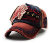 cotton embroidery antique style Baseball Cap casquette snapback hat