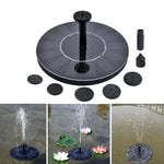 Floating Solar Panel Water Fountain For Garden Solar pump Pond Submersible Watering Pool Automatic Solar Fountains Waterfalls