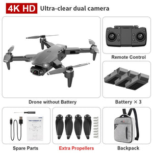 L900 pro 4K HD dual camera with GPS 5G WIFI FPV